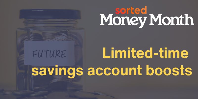 Money Month offers from Sharesies and Kernel